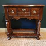 Antique Small George I Walnut Side Table