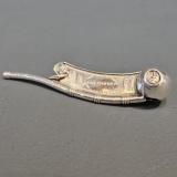 Antique Rare Victorian Silver Bosun's Whistle by George Unite