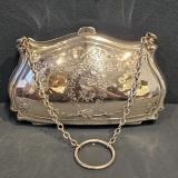 Antique George V Silver Purse by Davis Moss & Co of Birmingham