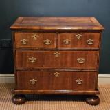 Antique William and Mary Walnut Chest