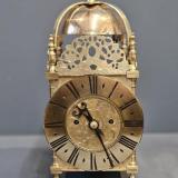 Antique Victorian Double Fusee Lantern Clock