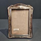 Antique George V Chester Silver Photo Frame by Griffin of Chester