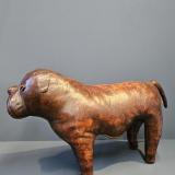 Antique 1930's Liberty's Leather Bulldog