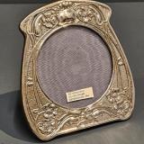 Antique Edwardian Art Nouveau Silver Photo Frame by Mappin & Webb of Birmingham