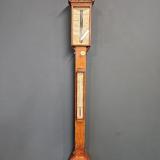 Antique Oak Stick Barometer by Adie & Sons of Edinburgh