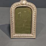 Antique Victorian Silver Arched Top Photo Frame London at Sturmans Antiques photo frame for sale