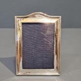Antique Victorian Silver Arched Top Photo Frame by Mapin & Webb of Birmingham