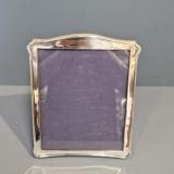 Antique Large Silver Portrait Photo Frame by Walker and Hall of Birmingham 