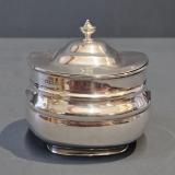 Antique George V Silver Tea Caddy by William Hutton & Sons of Sheffield