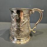 Antique Georgian Exeter Silver Tankard by William Parry of Exeter