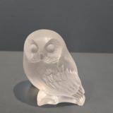 Lalique Opalescent Owl at Sturmans Antiques