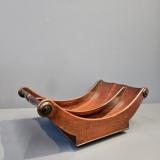 Antique Regency Mahogany Cheese Coaster