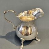 Antique Chester Silver Cream Jug by George Nathan & Ridley Hayes of Chester