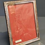 Antique Silver Ribbon Border Photo Frame by William Neale of Birmingham