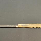Antique Mid Victorian Silver and Mother of Pearl Pen Knife