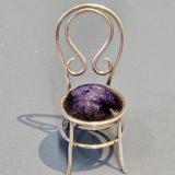 Antique Silver Chair Pin Cushion by Laurence Emanuel of Birmingham