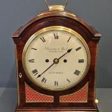 Antique Regency Pad Top Bracket Clock by Thwaites and Reed