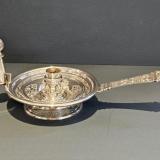 Antique Victorian Silver Chamber Stick Table Light by Goldsmiths & Silversmiths of London