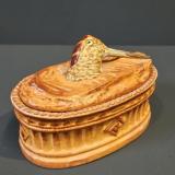 French Trompe-l'oeil Woodcock Pâté Dish