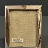 Antique Silver Cushion Moulded Photo Frame by Edward Mander & Sons of Birmingham at Sturmans Antiques Photo frames for sale
