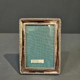 Antique George V Silver Beaded Border Photo Frame by James Deakin of Sheffield at Sturmans Antiques photo frame for sale
