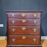 Antique George III Oak Chest of Drawers at Sturmans Antiques oak furniture for sale