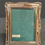 Antique Edwardian Silver Photo Frame for sale by E Mander & Sons of Birmingham at Sturmans Antiques photo frame for sale 