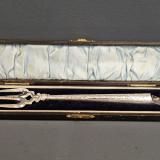 Antique Silver Victorian Toasting Fork by Adie & Lovekin Ltd of Birmingham at Sturmans Antiques silver for sale