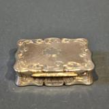Antique Victorian Silver Vinaigrette by Edward Smith of Birmingham at Sturmans Antiques silver for sale