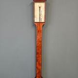 Antique Fine George III Stick Barometer by Blunt, London at Sturmans Antiques Barometer for sale