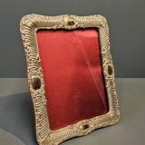 Antique Embossed Silver Photo Frame at Sturmans Antiques photo frames for sale 