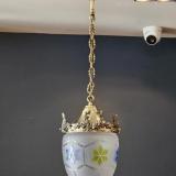 Edwardian Pendant Light at Sturmans Antiques lights for sale 