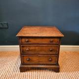 Antique George II Oak Box Coffer at Sturmans Antiques furniture for sale 