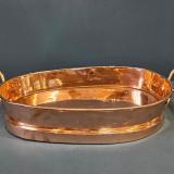 Antique George III Copper Skillet at Sturmans Antiques metalware for sale
