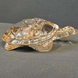 Lalique Gold Lustre Turtle at Sturmans Antiques Lalique for sale