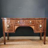 Antique Victorian Edwards & Roberts Sheraton Inlaid Sideboard at Sturmans Antiques furniture for sale