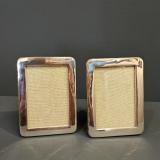 Antique Matching Pair of Silver Photo Frames by Sytner & Beddoes of Birmingham at Sturmans Antiques photo frames for sale