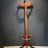 Antique Walnut Hall Stand in the Manner of Shoolbred at Sturmans Antiques furniture for sale