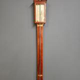 Antique Georgian Mahogany Shaftsbury Stick Barometer by Grachi of Shaftsburyat Sturmans Antiques barometer for sale