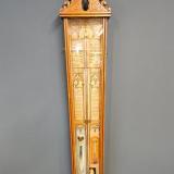 Antique Victorian Oak Cased Fitzroy Barometer at Sturmans Antiques Barometer for sale