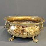 Antique Victorian Brass Planter at Sturmans Antiques metalware for sale