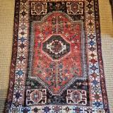 Antique Persian 'Shiraz' Wool Rug at Sturmans Antiques rug for sale