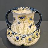 Antique Moorcroft McIntyre Poppies Twin Handle Vase at Sturmans Antiques Moorcroft for sale
