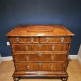 Antique William & Mary Walnut Chest at Sturmans Antiques furniture for sale