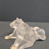 Lalique Opalescent Lion Cubs at Sturmans Antiques Lalique for sale