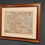Antique Early Map of Yorkshire at Sturmans Antiques map for sale