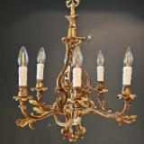 Antique 1920's Rococo Style Chandelier at Sturmans Antiques lighting for sale