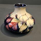 Antique Moorcroft Wisteria White Top Vase at Sturmans Antiques Moorcroft for sale