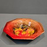 Antique Moorcroft Leaf and Blackberries Flambe Bowl at Sturmans Antiques Moorcroft for sale