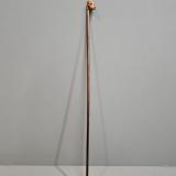 Antique Victorian Rosewood Cane with Hunting Hound Top at Sturmans Antiques cane for sale